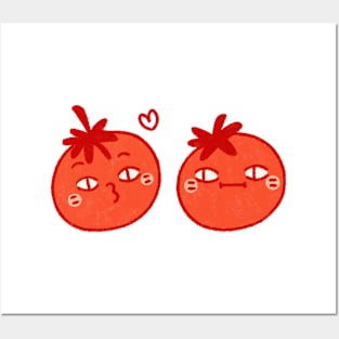 Tomato Couple Posters and Art